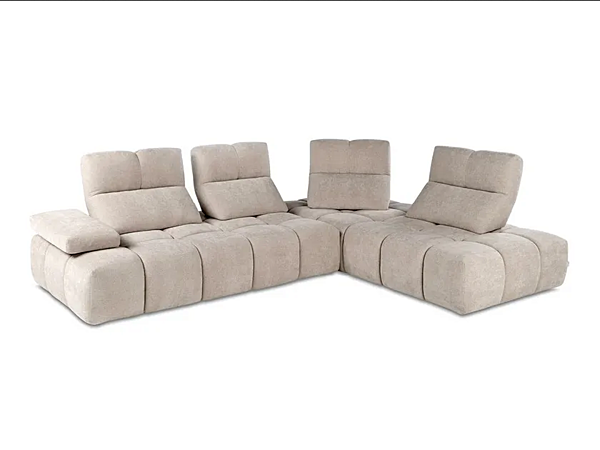 Canapé modulable en tissu avec dossier rembourré Calia Italia Sommier PREMIUM 1220 usine Calia Italia de l'Italie. Foto №1