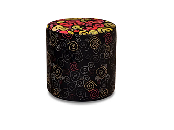 Pouf rond en tissu Boll Adrenalina IMB1072999