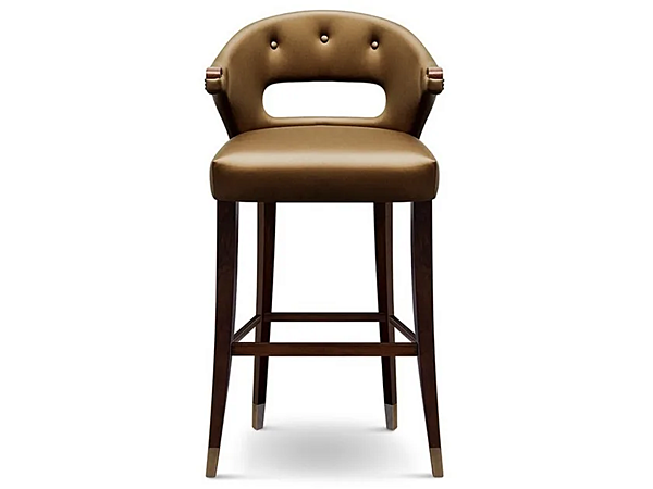 Tabouret rembourré haut avec dossier BRABBU Nanook usine BRABBU de l'Italie. Foto №2