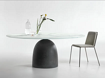 Table ronde en verre Janeiro XGlass LAGO
