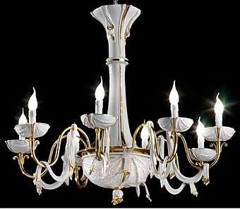 Lustre LORENZON (F. LLI LORENZON) LL.16/BO/8F usine LORENZON (F.LLI LORENZON) de l'Italie