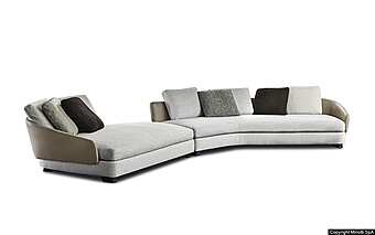 Canapé Minotti Lawson Canapé Minotti Lawson usine Minotti de l'Italie
