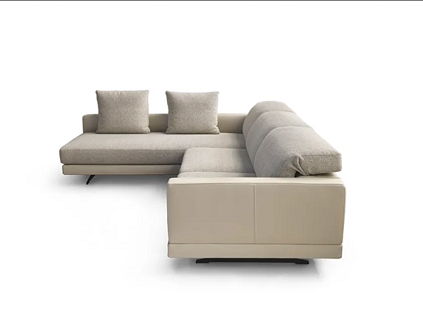 Canapé d'angle en tissu avec chaise longue Lio GYFORM usine Gyform de l'Italie. Foto №2