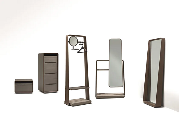 Miroir rectangulaire sur pied avec cadre GIORGETTI 59240, 59241 usine GIORGETTI de l'Italie. Foto №3