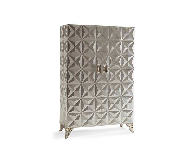 Armoire de salle de bain avec portes en feuille d'argent DIAMOND Bizzotto Italia 548 usine Bizzotto Italia de l'Italie. Foto №4