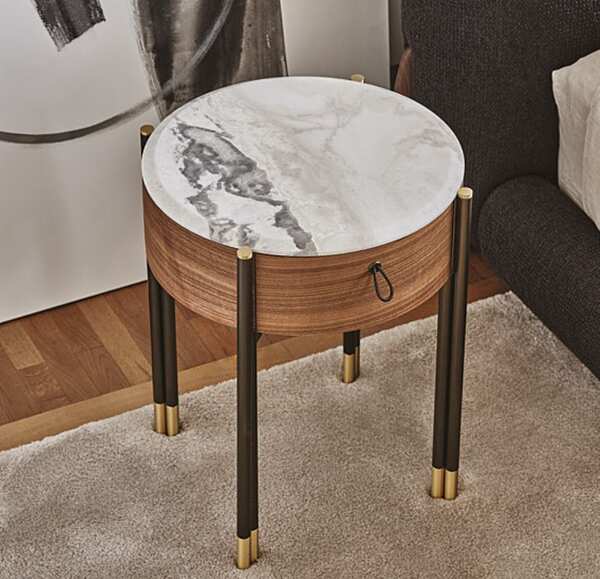 Table de nuit PORADA Bayus tondo 44 usine PORADA de l'Italie. Foto №5