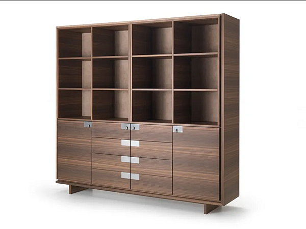 Étagère de bureau en bois ouverte haute Cartesiano i 4 Mariani usine i 4 Mariani de l'Italie. Foto №2