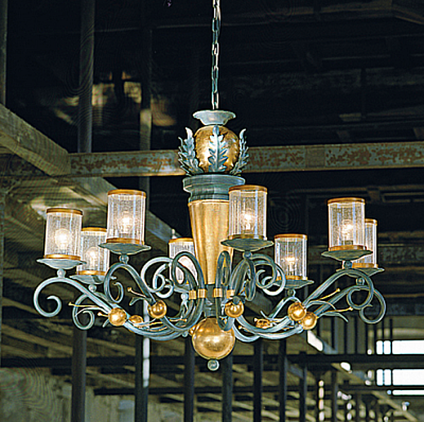 Lustre MM LAMPADARI 5972/8 usine MM LAMPADARI de l'Italie. Foto №1