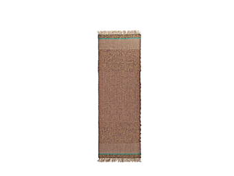 Tapis rectangulaire rayé en éco Gervasoni Eco 01 Tapis rectangulaire rayé en éco Gervasoni Eco 01 usine Gervasoni de l'Italie
