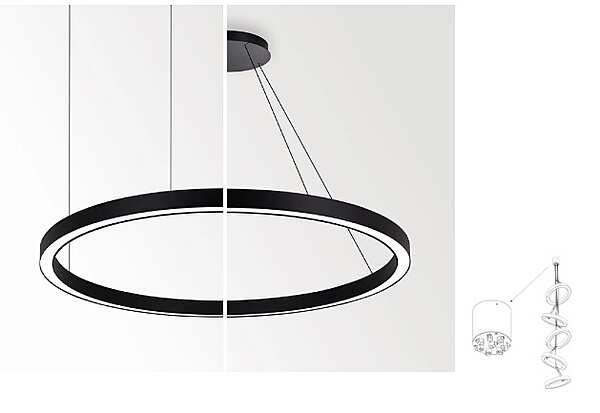 Lustre DELTALIGHT SUPER-OH usine DELTALIGHT de l'Italie. Foto №1
