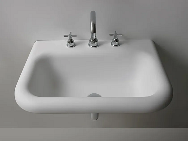 Robinet en laiton à 3 trous pour lavabo AGAPE Memory usine Agape de l'Italie. Foto №1