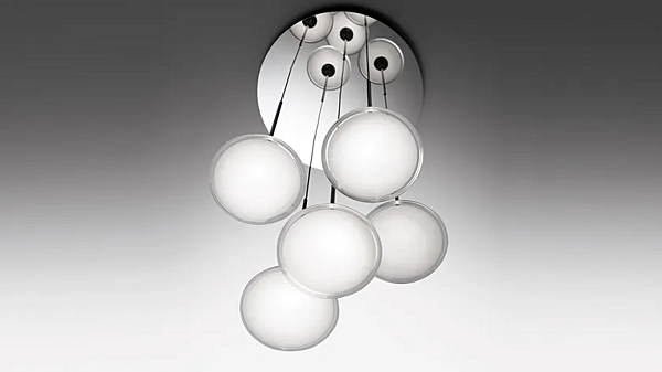 Suspension en méthacrylate LED Orsa Cluster Artemide usine Artemide de l'Italie. Foto №5