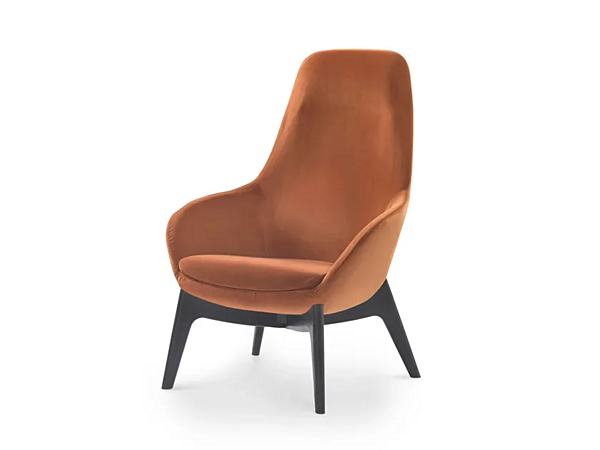 Fauteuil en tissu avec accoudoirs GYFORM collection Lola usine Gyform de l'Italie. Foto №2