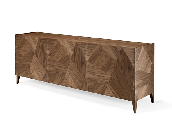 Walnut Sideboard Frammenti L411N by Arte Brotto usine Arte Brotto de l'Italie. Foto №1