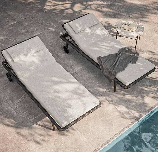 Chaise longue RUGIANO LSE39L/G usine RUGIANO de l'Italie. Foto №2