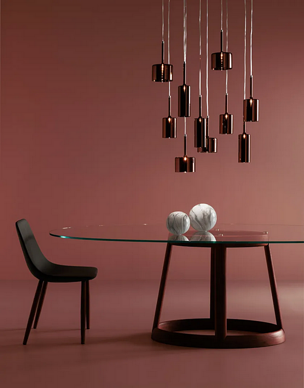 Suspension en verre Spillray AXOLIGHT SP SPIL 12 usine Axolight de l'Italie. Foto №2