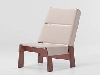 Fauteuil de jardin en aluminium KETTAL BAND Fauteuil de jardin en aluminium KETTAL BAND usine KETTAL de l'Italie