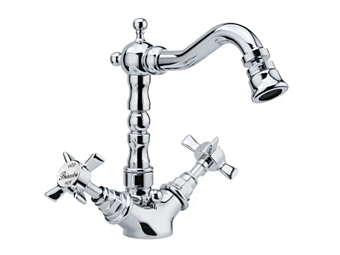 Robinet de bidet en acier à 1 trou Princeton Gaia Mobili usine GAIA de l'Italie