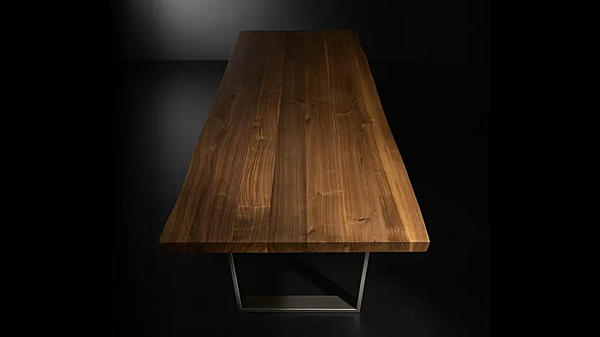Table rectangulaire en bois massif Vero compact minimal ARTE BROTTO L640, MINIMAL usine Arte Brotto de l'Italie. Foto №3