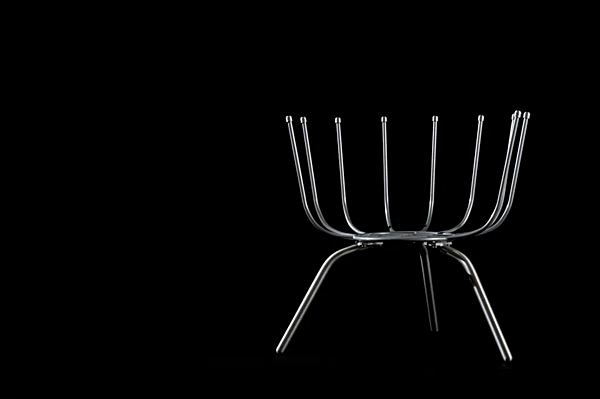 Fauteuil en tissu avec accoudoirs Edra Vermelha CTV010 usine EDRA de l'Italie. Foto №2