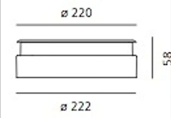 Lumière LED de sol en aluminium Ego par Artemide usine Artemide de l'Italie. Foto №14