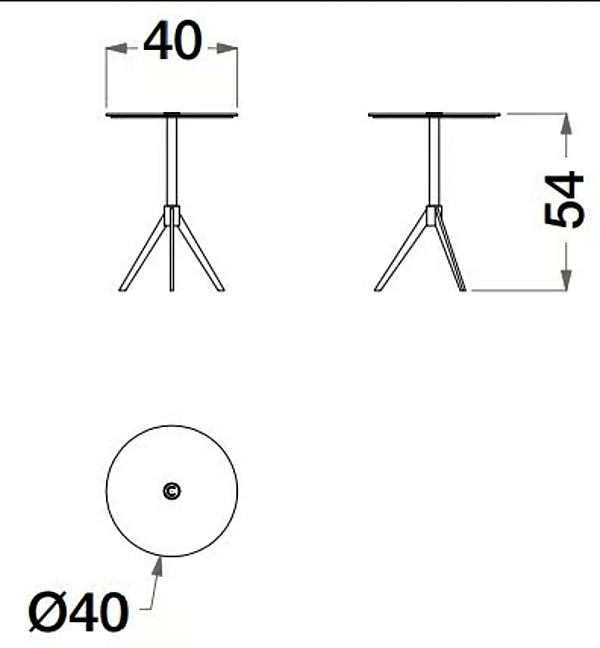 Table d'appoint en marbre Calacatta et métal Sesto Senso CPRN HOMOOD S544 usine CPRN HOMOOD de l'Italie. Foto №2