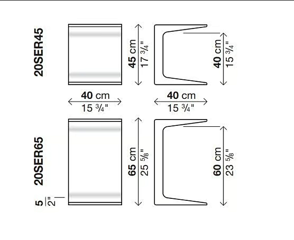 Table basse en polyuréthane Kristalia CU usine Kristalia de l'Italie. Foto №9