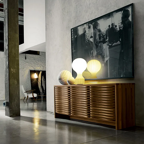 Buffet en bois avec portes Sinuo A 121 DALE usine DALE de l'Italie. Foto №4
