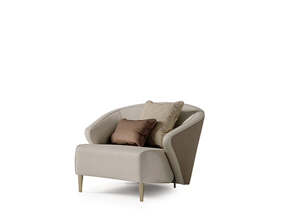 Fauteuil avec accoudoirs en tissu Bizzotto Italia Wave usine Bizzotto Italia de l'Italie. Foto №2