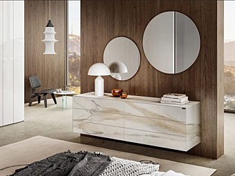 Commode en verre Materia 1060 LAGO