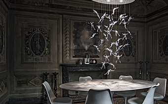 Lustre TERZANI ØQ13S E8 A9 Lustre TERZANI ØQ13S E8 A9 usine TERZANI de l'Italie