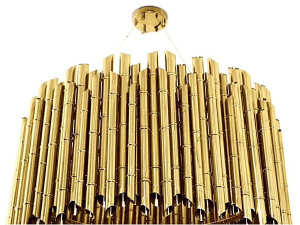 Lampe suspendue en laiton Saki BRABBU usine BRABBU de l'Italie. Foto №7