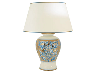 Lampe de table en céramique Zodiaco Oro L_Antica Deruta ZD/2007/L/45