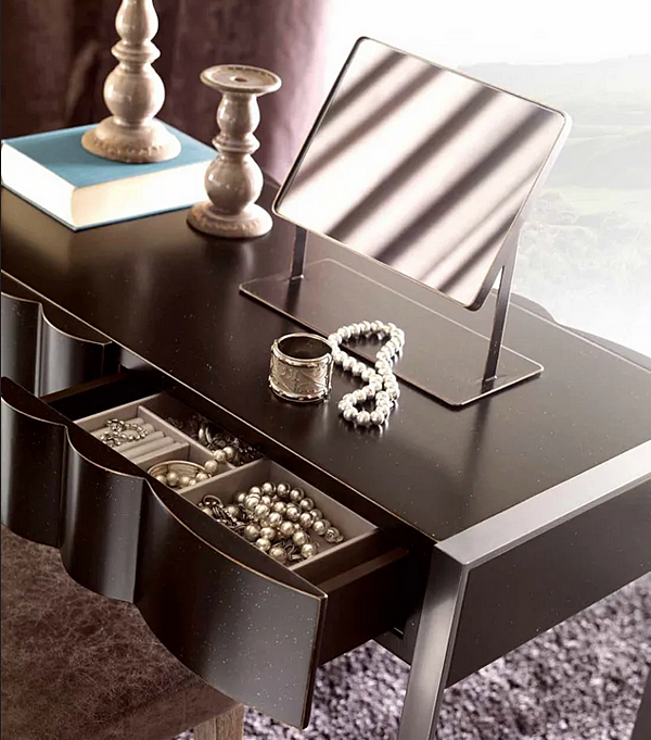 Miroir rectangulaire de table Quadra en verre CORTEZARI 371 usine CORTE ZARI de l'Italie. Foto №2