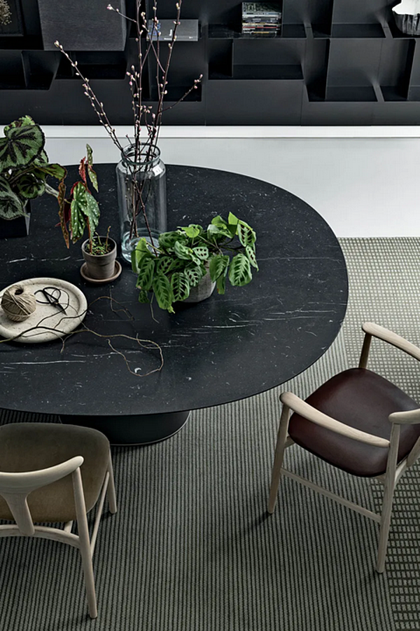 Table ronde en marbre Holo Pillar Kristalia usine Kristalia de l'Italie. Foto №4