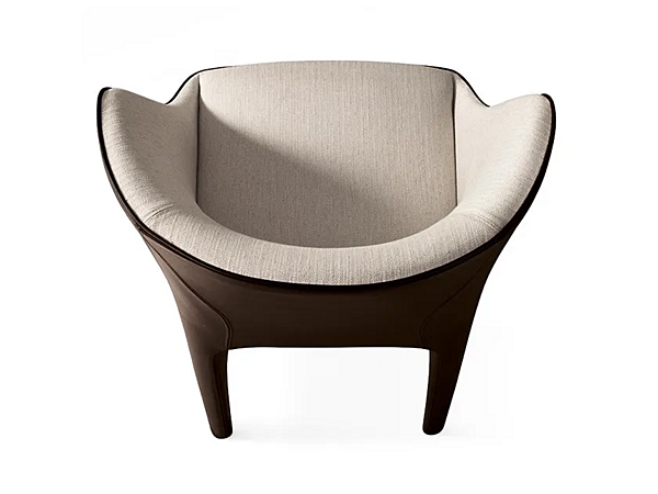 Chaise avec accoudoirs en bois GIORGETTI DIANA 70700, 70701 usine GIORGETTI de l'Italie. Foto №2