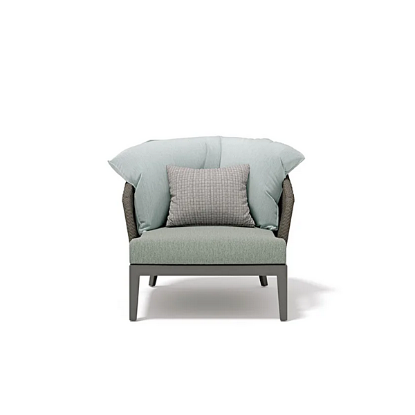 Fauteuil de jardin en tissu avec accoudoirs Atmosphera Dream 2 0 DR.PL usine ATMOSPHERA de l'Italie. Foto №6