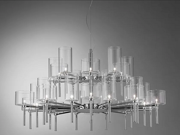 Lustre en cristal Spillray AXOLIGHT SP SPIL 30 usine Axolight de l'Italie. Foto №3