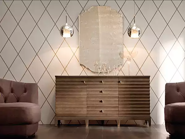 Buffet en bois avec portes Elettra OPERA CONTEMPORARY ANGELO CAPPELLINI usine OPERA CONTEMPORARY de l'Italie. Foto №2