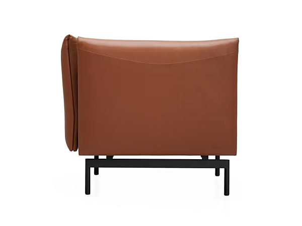 Fauteuil en cuir avec accoudoirs Tenso Kristalia usine Kristalia de l'Italie. Foto №3