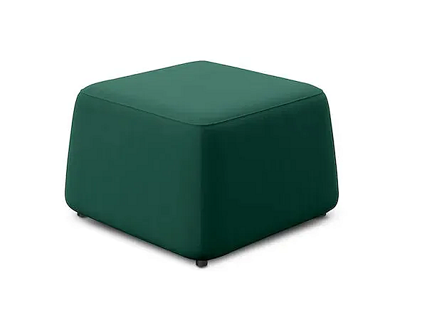 Pouf carré en tissu Nuda Adrenalina IMB1070348, IMB1050049 usine ADRENALINA de l'Italie. Foto №1