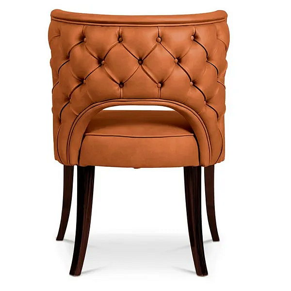 Fauteuil en cuir capitonné avec accoudoirs BRABBU Kansas usine BRABBU de l'Italie. Foto №5