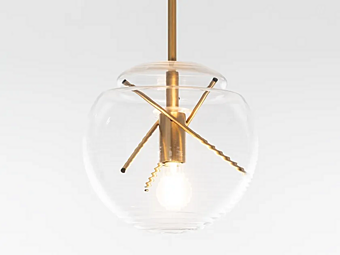 Suspension en verre et laiton Vitruvio Artemide 1263010A, 1263030A