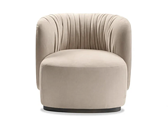 Fauteuil en cuir avec accoudoirs Sipario GHIDINI1961 usine GHIDINI1961 de l'Italie
