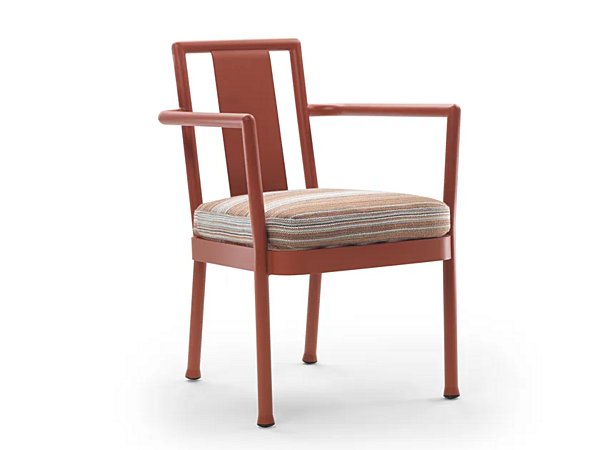 Fauteuil de jardin en aluminium CAMARGUE FLEXFORM 2A6B1 usine FLEXFORM de l'Italie. Foto №1