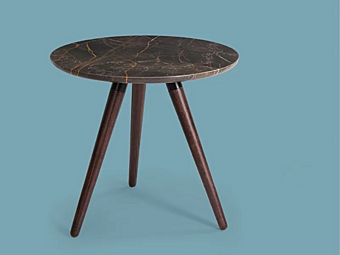 Table basse ronde en marbre léger Borzalino LIGHT LC50, LIGHT C90, LIGHT LE usine Borzalino de l'Italie