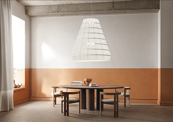 Lampe suspendue en tissu AXOLIGHT Layers usine Axolight de l'Italie. Foto №2