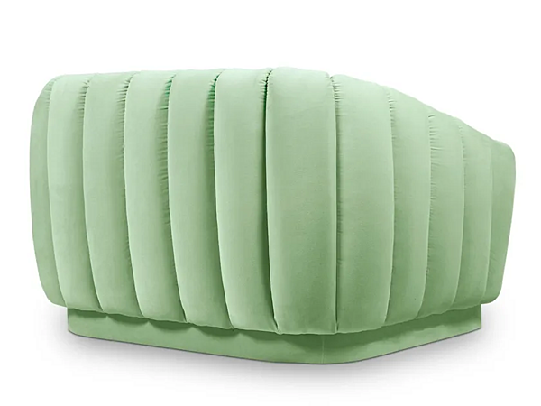 Fauteuil en velours avec accoudoirs Oreas BRABBU usine BRABBU de l'Italie. Foto №4