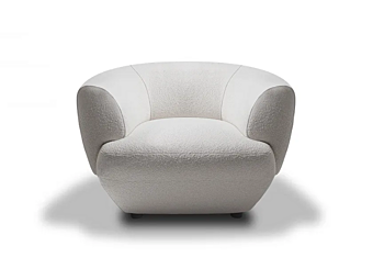 Fauteuil avec accoudoirs en tissu VIBIEFFE 360 Confident