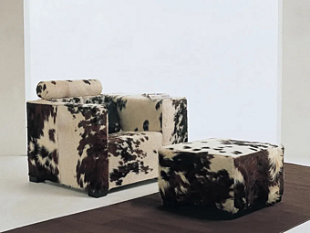 Fauteuil avec accoudoirs en tissu GYFORM Big Ben
